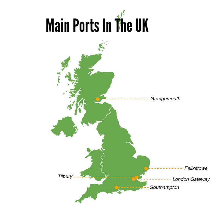 What Ports Do You Ship To In The UK UK Ports Ie UK Container Ports   Ukport 